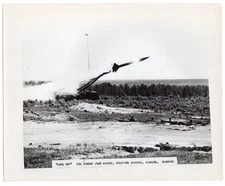 1958 Launch Honest John Rocket Redstone Arsenal Alabama 8x10 Original News Photo