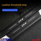 4PCS For Mazda CX-5 Accessories Door Sill Plate Protector Covers Anti Scratch