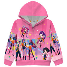 Casual Coat Winter Hoodie Sweatshirt Hunter Kpop For Kids Size 130