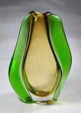 Hana Machovska Tschechische Kunst Glas Knospe Vase Skulptur
