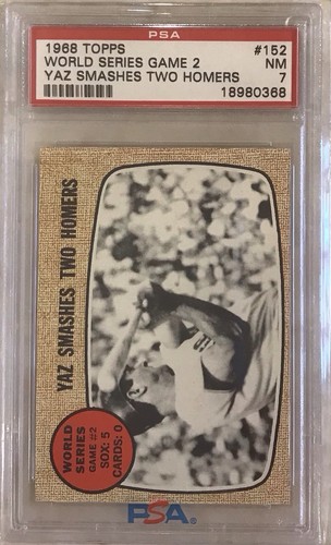 World Series Game 2 #152 1968 Topps card