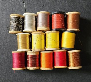Vintage Rod Winding And Fly Tying Nylon Thread