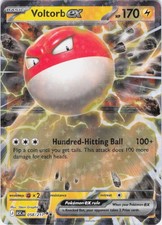 Voltorb ex Ascended Heroes 058/217 Holo Pokemon TCG NM