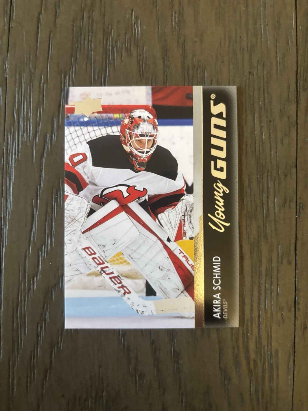 2021-22 Upper Deck Young Guns Hockey #716 Akira Schmid Rookie RC