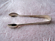 Vintage sugar tongs EPNS silver plate marked 2DWTs