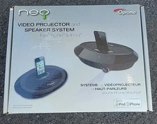 Optoma Neo- DV20A, 50 Lumens, All-in-One LED Gametime Projector (Black)