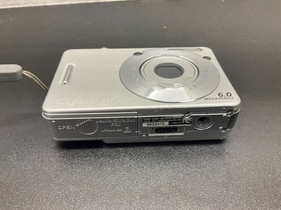 Sony Cyber-shot DSC-W50 6.0MP Digital Camera - Silver for sale