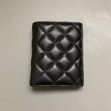 Genuine Leather Small Flap Wallet Classic Card Holder Coin Purse Women Travel US