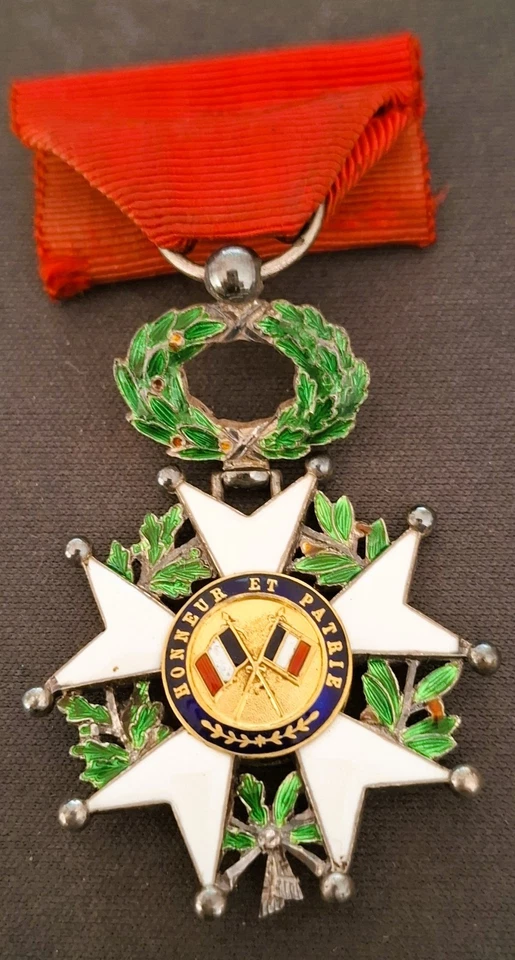 LEGION D'HONNEUR 3e REPUBLIQUE -1870 - PRESENCE DE PIERRES - Photo 3/4