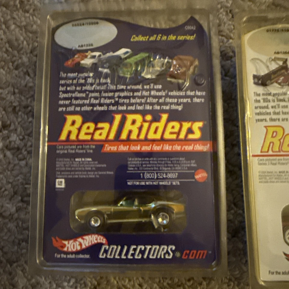 Hot Wheels RLC Real Riders Series #3 Olds 442 y Purple Passion/10500 Foto 4 de 4