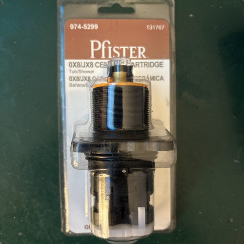 Pfister OX8/JX8 Ceramic Tub & Shower Cartridge. 974-5299. Genuine Factory Part