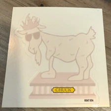 🐐GOAT USA Trophy  GOAT USA STICKER   🐐 Brand New