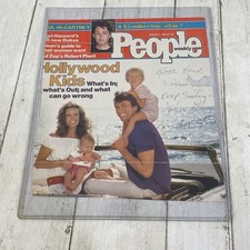 John Ritter Autographed People Magazine Cover 1982 (Torn Off Cover)