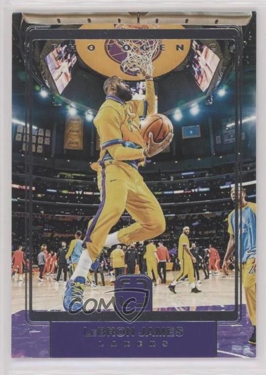 2021-22 Panini Photogenic Pregame LeBron James #1 1e6a