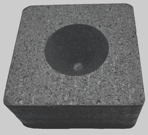 Graphite Ingot Mold For Casting 2 oz Gold Cone - 第 1/2 張圖片