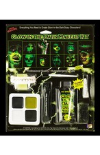Brand New Glow-In-The-Dark Family Make-Up Kit Halloween Costume Accessory
