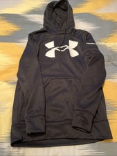 Hoodie Jungen schwarz Under Armour Design ca. 13-15 Jahre in super gebrauchtem Zustand