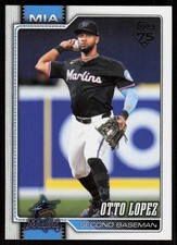 2026 Topps Series 1 Celebration Otto Lopez #194 Miami Marlins