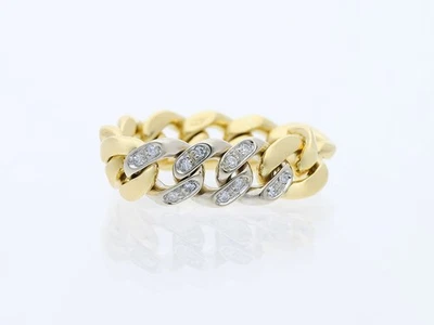 Juw. Bague Pomellato diamants or 750 18 carats bijoux détaillés - Photo 1/4