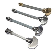 Bathroom Door Bath Lock Thumb Turn 5mm Spindle Snib Bar Polished Brass Chrome