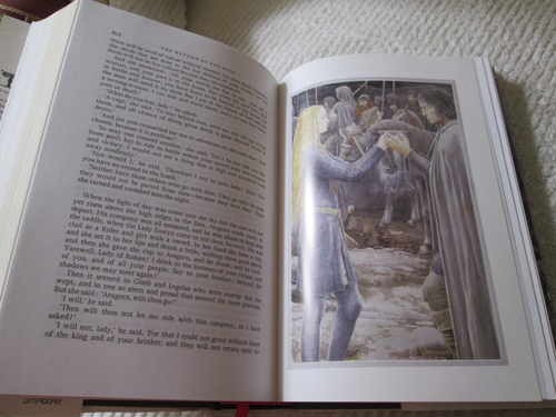 J.R.R. Tolkien The Lord of the Rings Illustrated by Alan Lee HC/DJ Omnibus 1991 - Bild 20 von 24