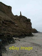 Photo 6x4 Atwick Cliff The heavily eroded mud cliffs of the East Yorkshir c2007