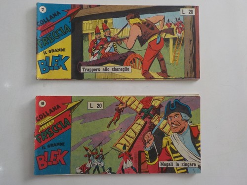 BLEK strisce 1 a 21 Ottava 8° Serie VIII Completa Originale COMPRO FUMETTI SHOP - Picture 10 of 22