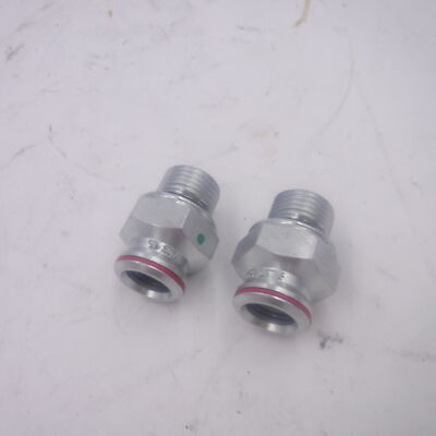 2 Pk Danfoss FF3061-1606S Aeroquip Male M16x1.5 Female 06 STC Connector Adapter