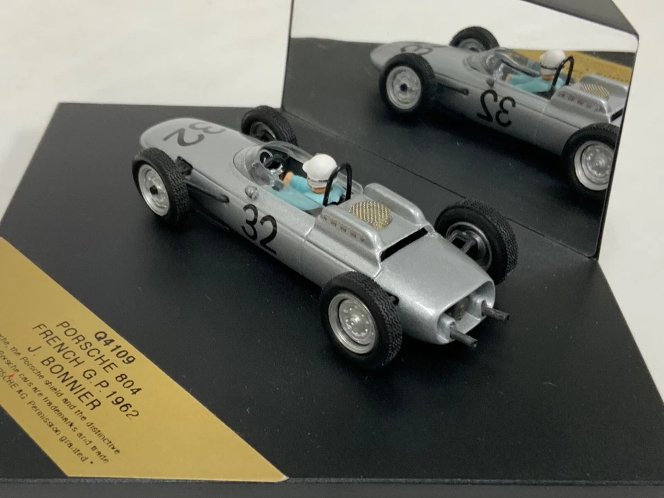 Coche Porsche 804 Quartzo F1 1/43 #32 desde. GP de Francia 1962 de J.Bonnier Q4109 Foto 3 de 4