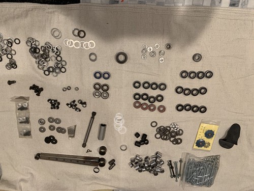 Bullseye bmx Crank Hub And BB Parts Lot 