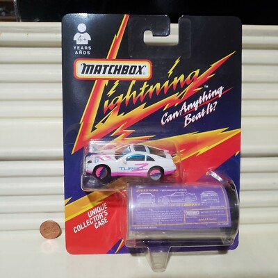 Matchbox White NISSAN ZX 1991 LIGHTNING LR750 New in C9.5 Sealed
