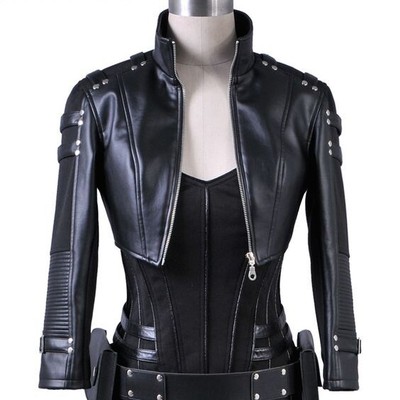 bolero jacket leather