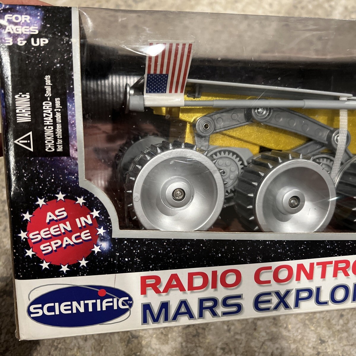 ホビーラジコン mars Vintage 1997 Scientific RC Mars Explorer 6 Wheel Drive Space Toy