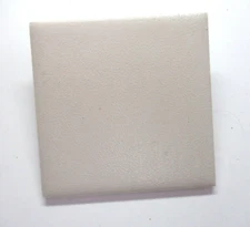 1 Wall Tile Cambridge USA Tiny Dimple 4-5/16" Square Ceramic Satin Beige Vintage