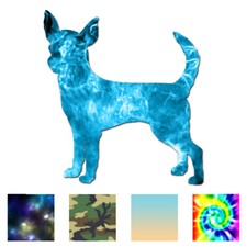 Chihuahua Dog - Vinyl Decal Sticker - Multiple Patterns  Sizes - ebn1934