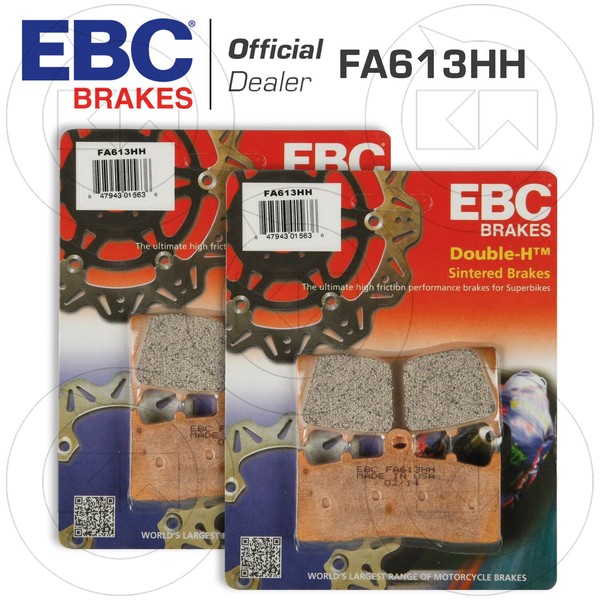 BremsbelÄGe Vorne Sinter EBC FA613HH BMW K 1600 Gt 2013 2014 2015-image