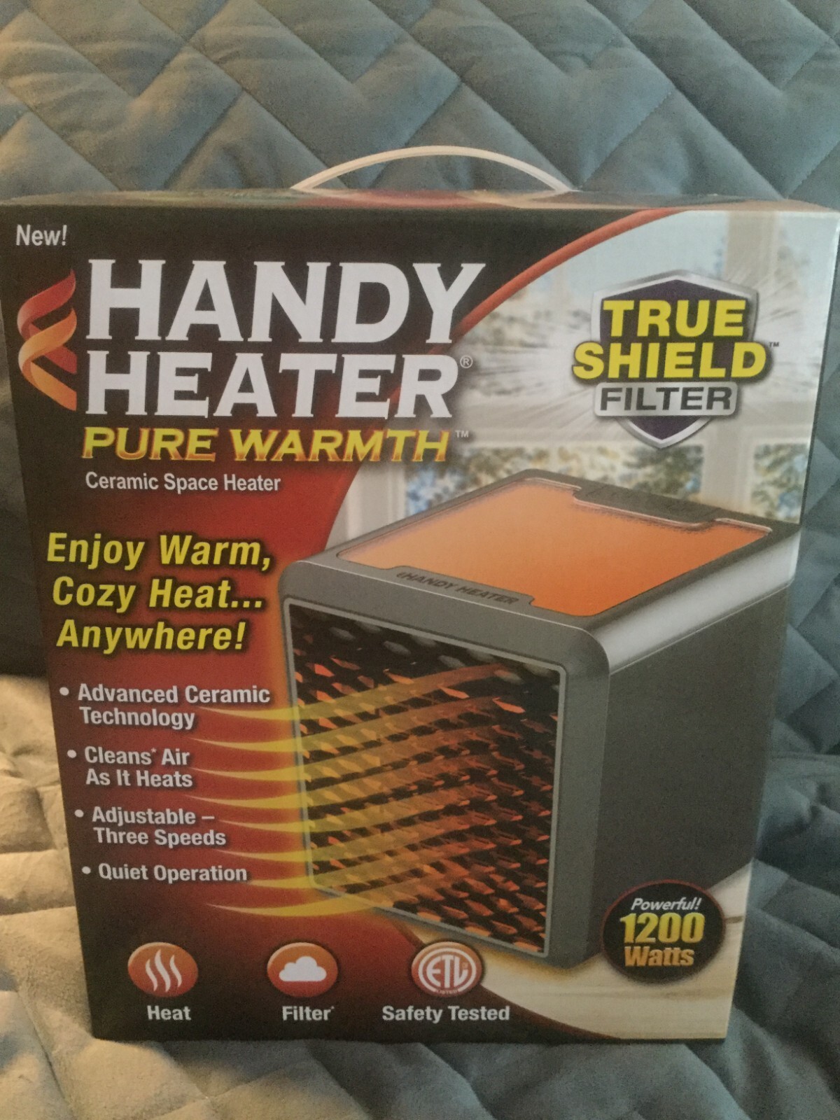 With True Shield Filter 1200 Watts - New In Box