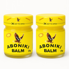 Aboniki Balm for Muscle Relief, Arthritis, Pain and Rheumatism  25g (Pack of 2)