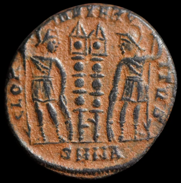 Constantine II Ancient Roman coin 317 - 340 AD Æ 17 mm. 2,22 gramm. #1474 - Image 3 of 4