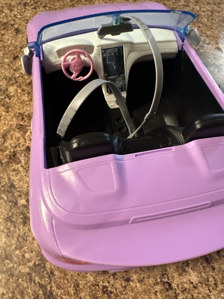 Mattel HBT92 Barbie Purple Convertible 2 Seater Sports Car eBay
