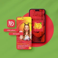 Colorful Candy Theme eBay Storefront & Listing Template - Mobile Friendly Design