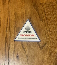 Pro Honda Oil And Chemicals Sticker 