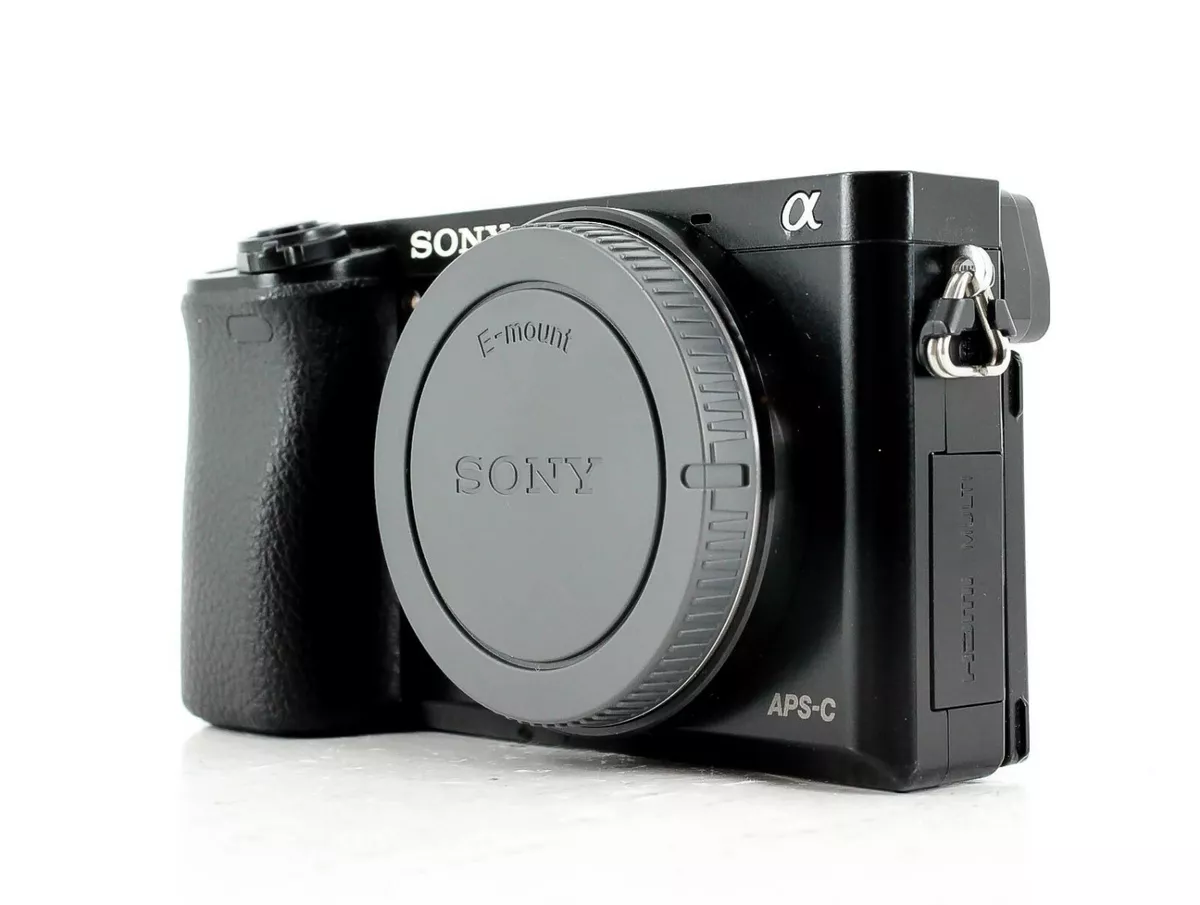 Sony a6000 Mirrorless Camera Body, Silver {24.3MP} - With AC Adapter/USB  Cable, Battery - EX