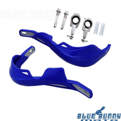 Pair 1 1/8" Handlebar Dirt Bike Blue Hand Guards Handguards Protector For Yamaha - Picture 9 of 10