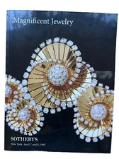 SOTHEBY'S MAGNIFICENT JEWELRY Auction Catalog April 7-8 1997 New York Sale 6968