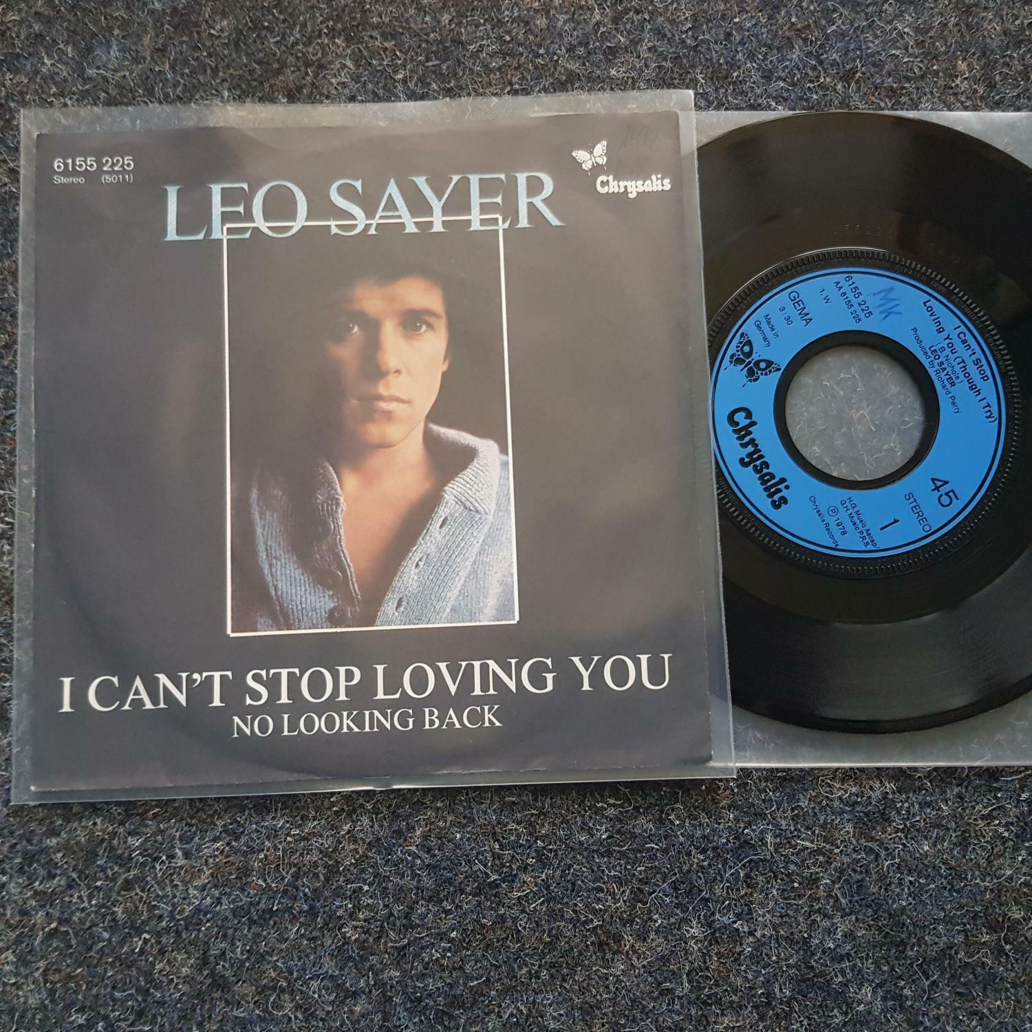 7"" Single Vinyl Leo Sayer - I can't stop loving you GERMANY