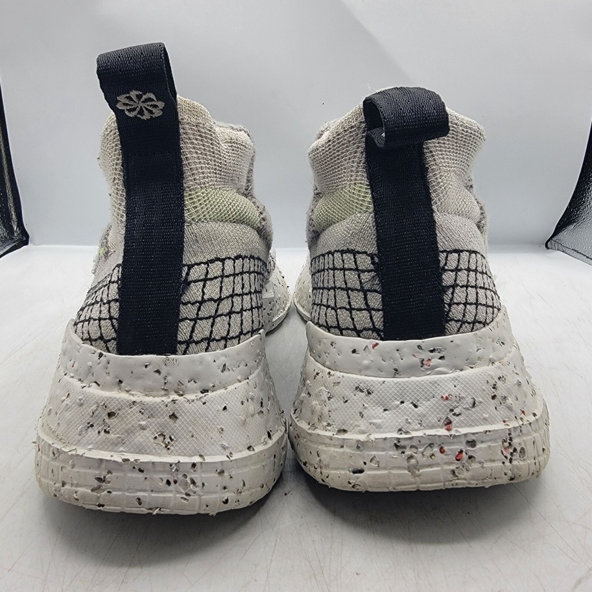 Nike Space Hippie 02 Low Knitted Men\'s 10 Sneakers Shoes Gray Volt CQ3988-002 Nike Space Hippie 02 Low Mens 10.5 Sneakers Shoes Gray Volt  main image 4