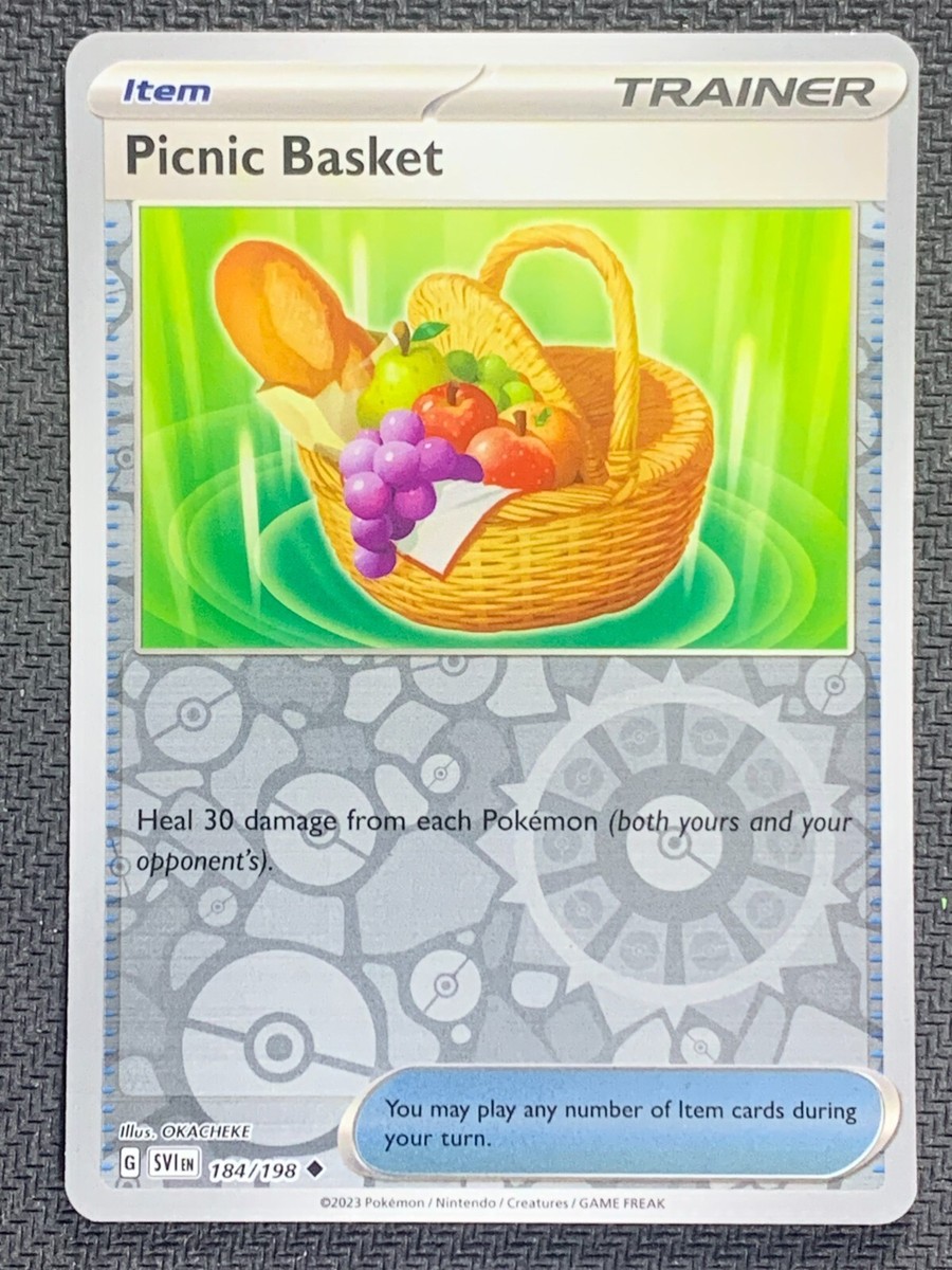 Picnic Basket 184/198 Uncommon Scarlet & Violet Pokemon Card 2023