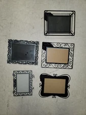 Picture Frame Lot (Mixed Sizes 5x7 , 6x4) 5 Total