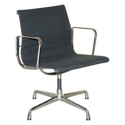 1 OF 2 RRP £2,200 CHARLES & RAY VITRA EAMES EA108 HOPSAK SWIVEL OFFICE ARMCHAIRS - Image 1 of 4